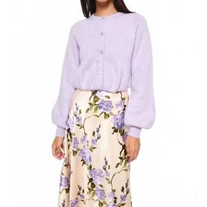 NEW CAMI NYC dorian button front cardigan in moonflower